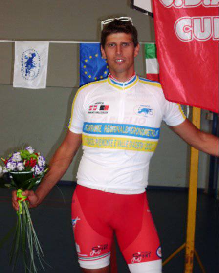 A Racconigi, Denis Franco Carlevero è campione regionale a Cronometro