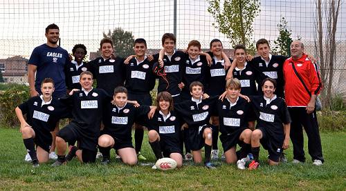 L'under 14 dello Junior Rugby Asti a valanga sul Cus Torino