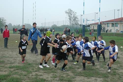 Rugby e amicizia per il settore propaganda dello Junior Asti
