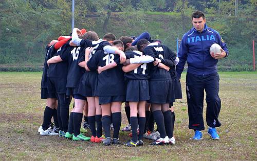 L'under 14 dello Junior Asti Rugby a valanga ad Alessandria