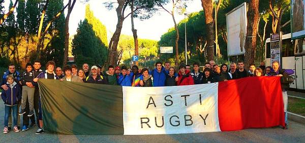 Lo Junior Asti Rugby a Roma per Italia-All Blacks 