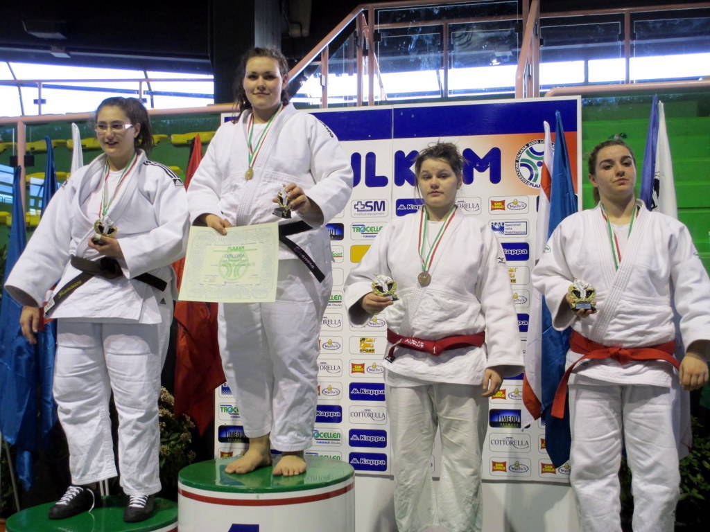 Agli Italiani di Judo, bronzo e cintura nera per Aurora Musacchio