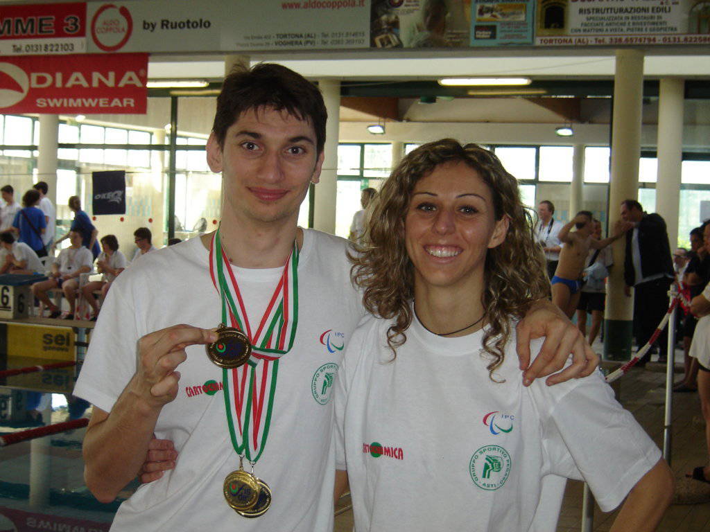 La Gsh Pegaso ai Campionati in Vasca Corta Fisdir di Loano con Marco Scafidi
