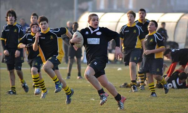 L'Under 14 dello Junior Asti Rugby travolge il Volvera