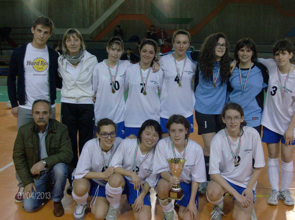 Il Liceo "Vercelli" di Asti campione provinciale dei GSS di Calcio a 5