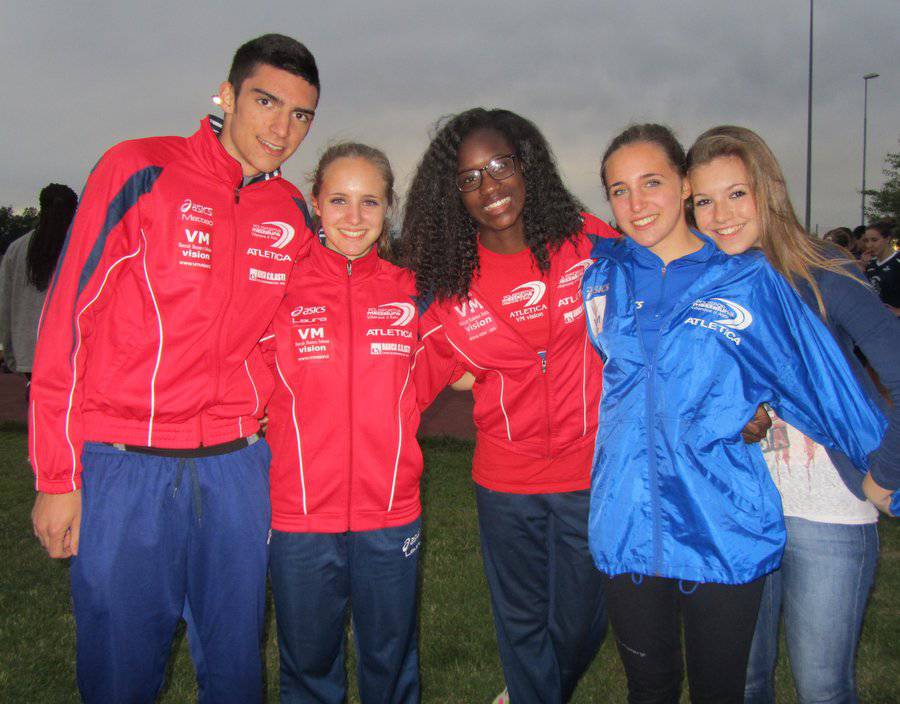 A Mondovì brillano i giovani atleti della Mezzaluna di Villanova