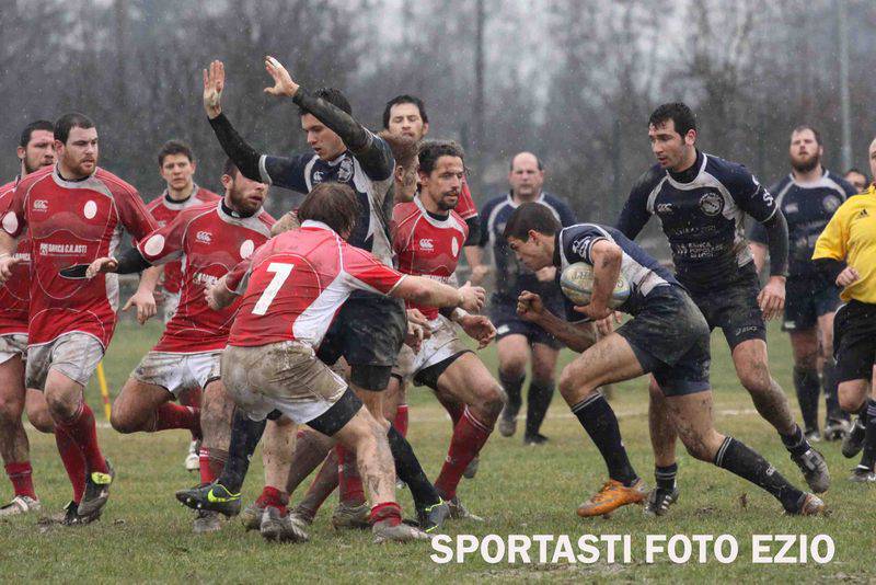 L'Asti Rugby sconfitta a Biella nell'ultima di campionato
