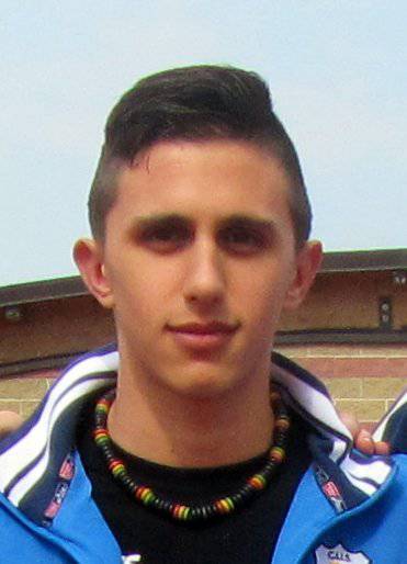 Marco Lano ai Campionati del Mondo Allievi di Donetsk