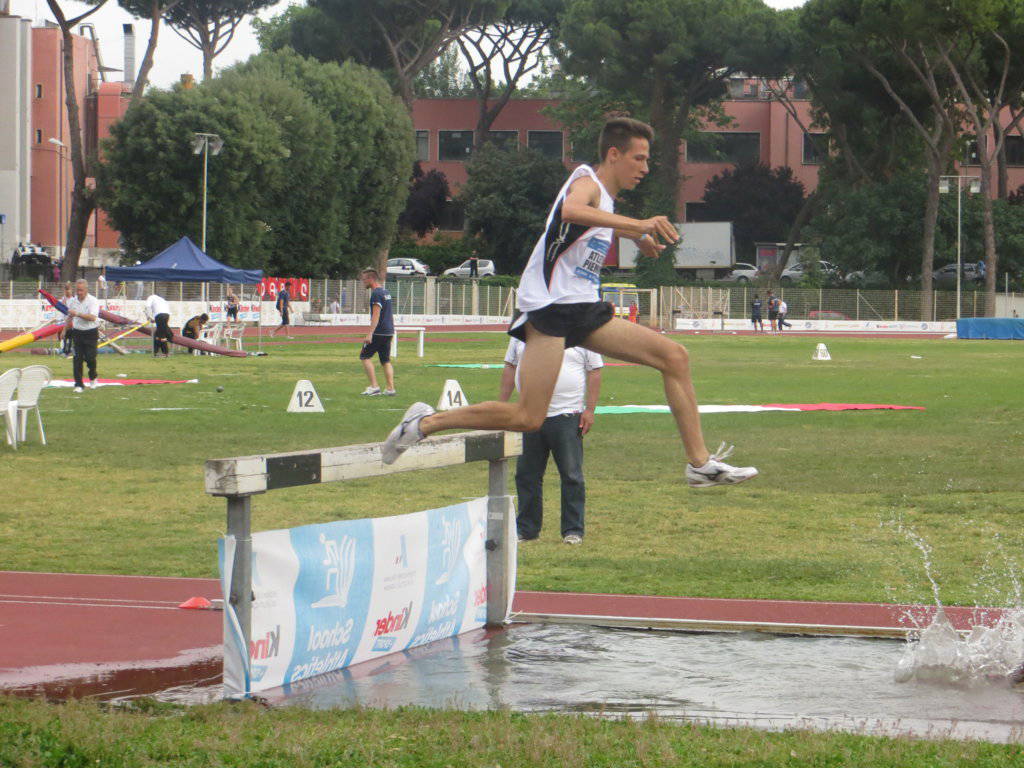 Matteo Pia si migliora nella finale romana dei Cds Allievi