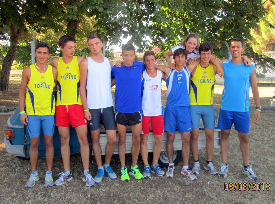 Bella esperienza per i villanovesi all'Euro Camp di Atletica