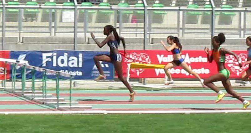 Leila Kone da spettacolo sugli 80 metri al meeting Sandro Calvesi