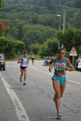 Angela Lano seconda alla Corri San Matteo di Nichelino