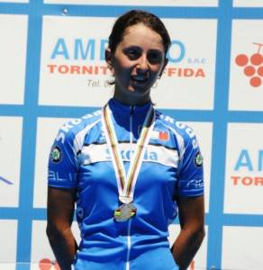 Rossella Ratto protagonista in maglia Servetto-Footon al Tour D'Ardeche