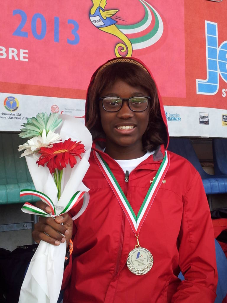 Medaglia d'argento per Leila Kone ai Campionati Italiani Cadette