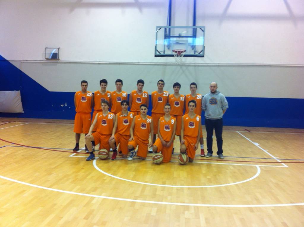 Basket U17: fanno festa sia la Sba Olimpo nell'Elite che la Sba Regionale