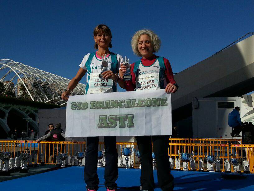 Doppio podio per le girls Brancaleone alla 10 km di Valencia