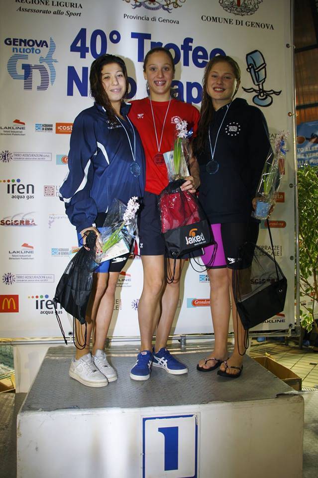 L'AstiNuoto riparte con il podio di Mihaela Bat al Trofeo Nico Sapio