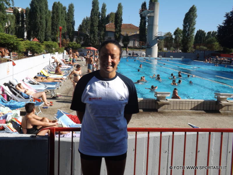 Alice Franco si prepara per un nuovo raduno con la Nazionale di Nuoto in acque libere