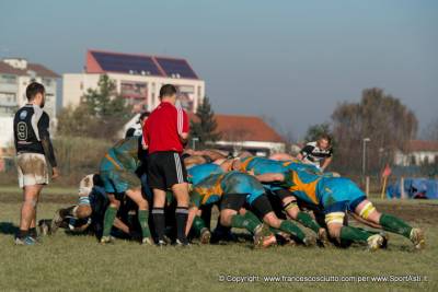 L'Asti Rugby chiude il 2013 con un pareggio sul campo del VII Torino