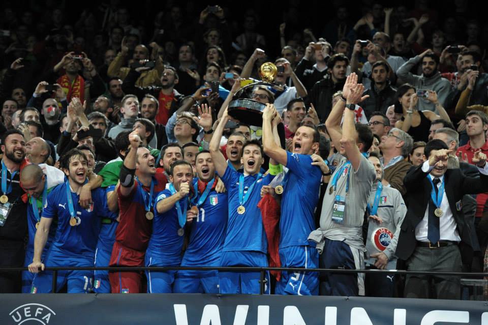 L'Italia è campione d'Europa di Calcio a 5