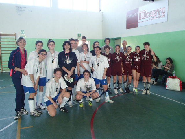 Il Liceo Vercelli campione provinciale dei Gss di calcio a 5 femminili Memorial Cendola (foto)