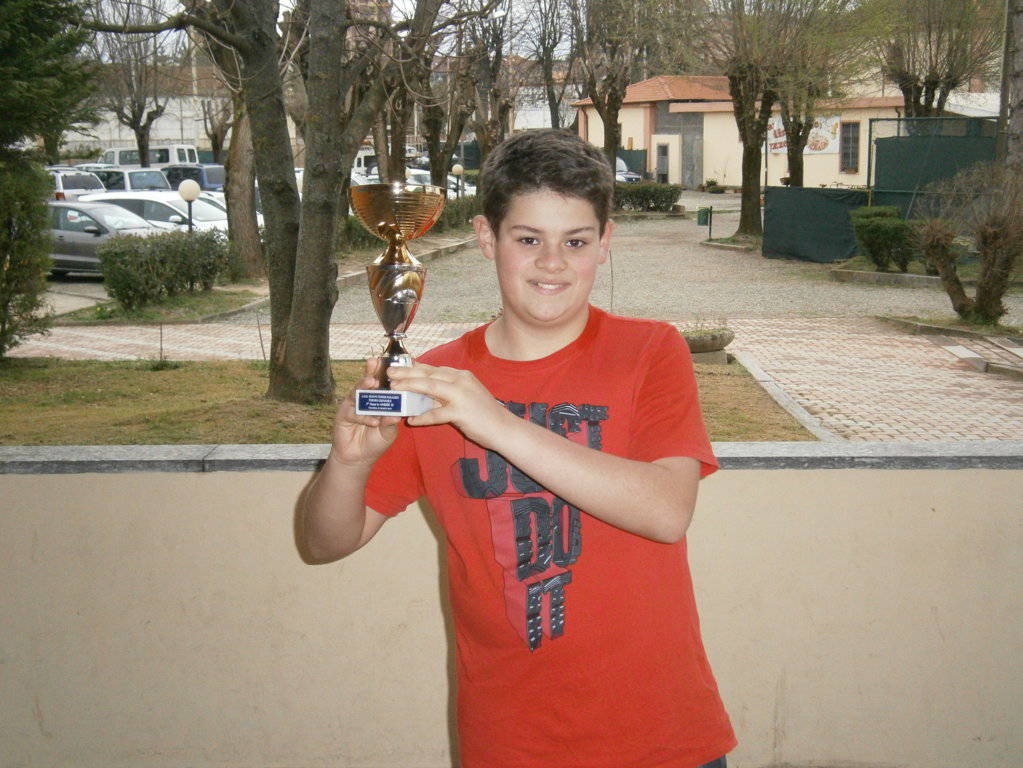 Tennis: Jacopo Casella si aggiudica il Challenger Under 12 di Valenza
