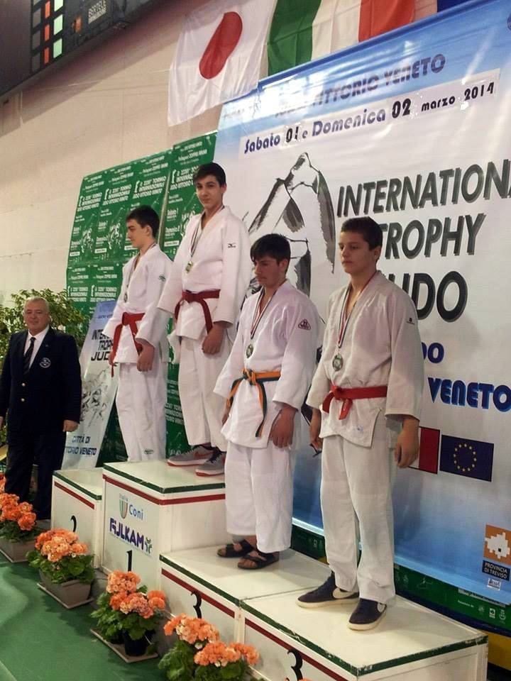 Trasferta al Trofeo Internazionale di Vittorio Veneto da incorniciare per i Judoka della Pol. CrAsti