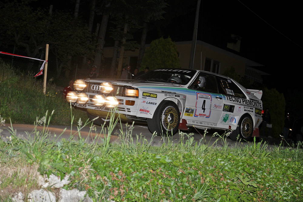 Al Rally Campagnolo arriva la vittoria per la Balletti Motorsport con l’Audi Quattro