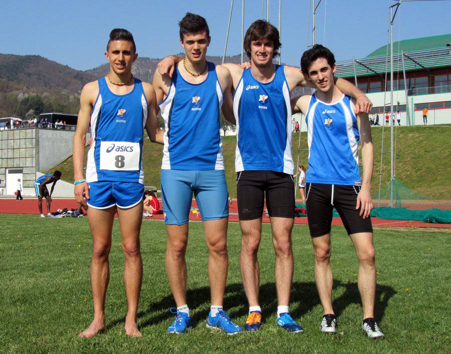 Marco Lano, Eugenio Staccione e le juniores dell'Alfieri d'oro ai regionali di Staffette di Cantalupa