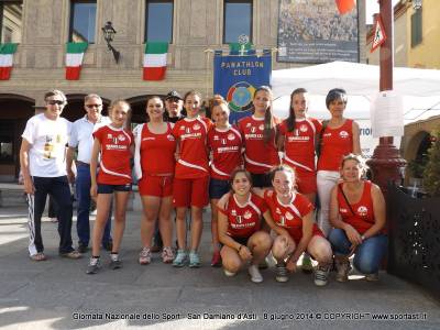 I protagonisti della Giornata Nazionale dello Sport di San Damiano (Foto)