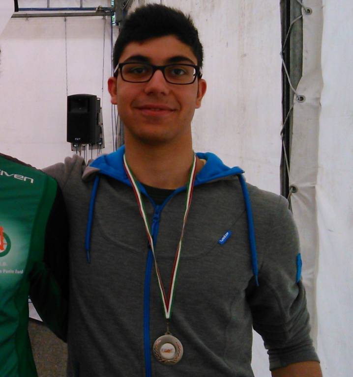 Luca Narciso medaglia di bronzo ai Campionati Italiani di Mtb orienteering