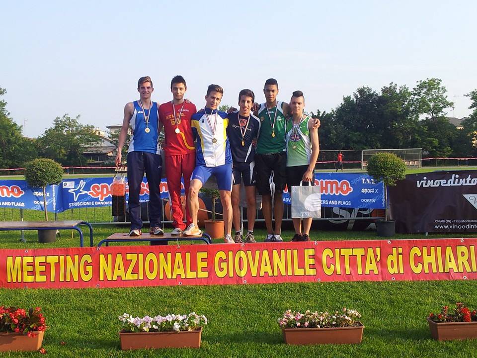 Simone Lizzi vince e si migliora a Chiari