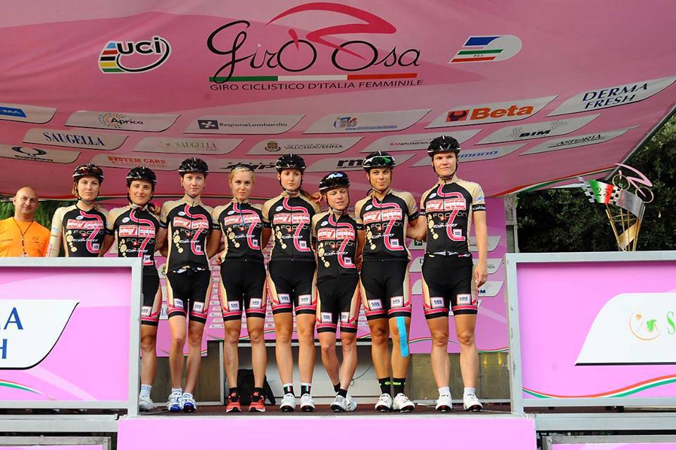 Il Team Servetto Footon sfortunato al Giro Rosa, si consola con Veronica Cornolti convocata per gli Europei