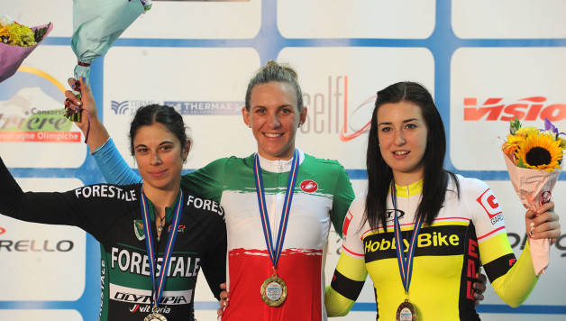 Doppio argento per Annalisa Cucinotta ai Campionati italiani su pista