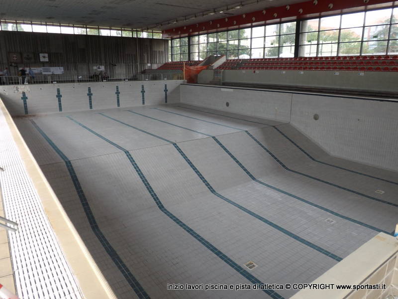 La piscina comunale di Asti riaprirà sabato 31 gennaio