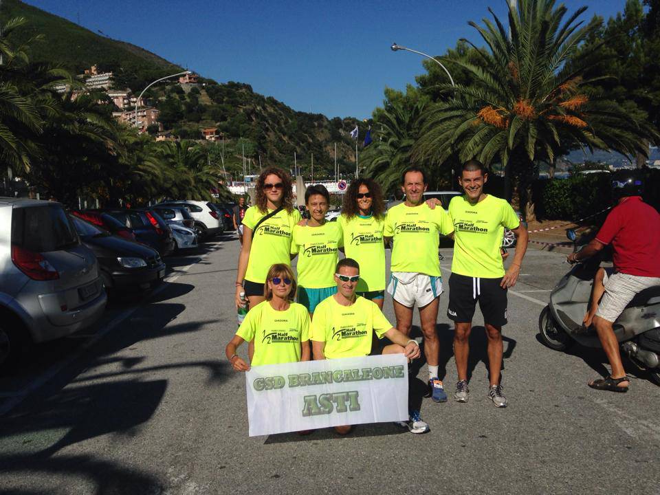 Tanti astigiani alla 7a Arenzano Half Marathon