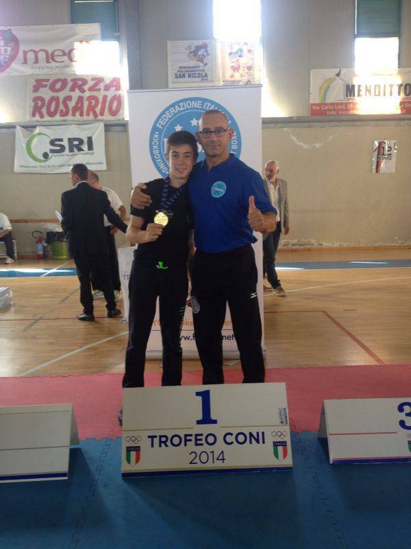 Kick Boxing: Leonardo Poggio d'oro al Trofeo Coni di Caserta