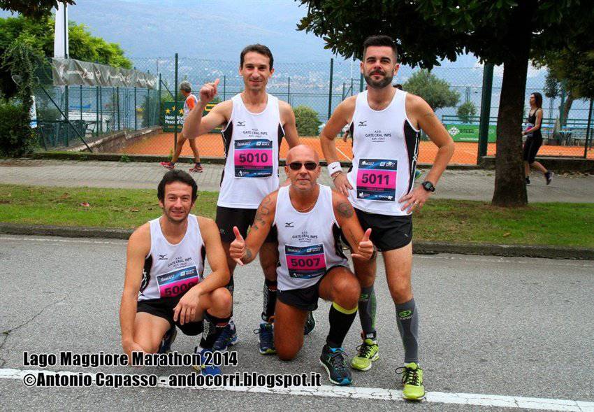Podisti della Gate Cral Inps ok alla Lago Maggiore Marathon