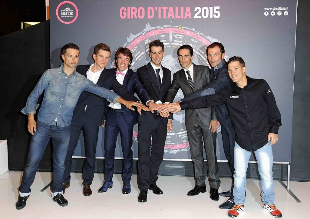 Solo un pizzico di astigianità alla presentazione del Giro d'Italia 2015