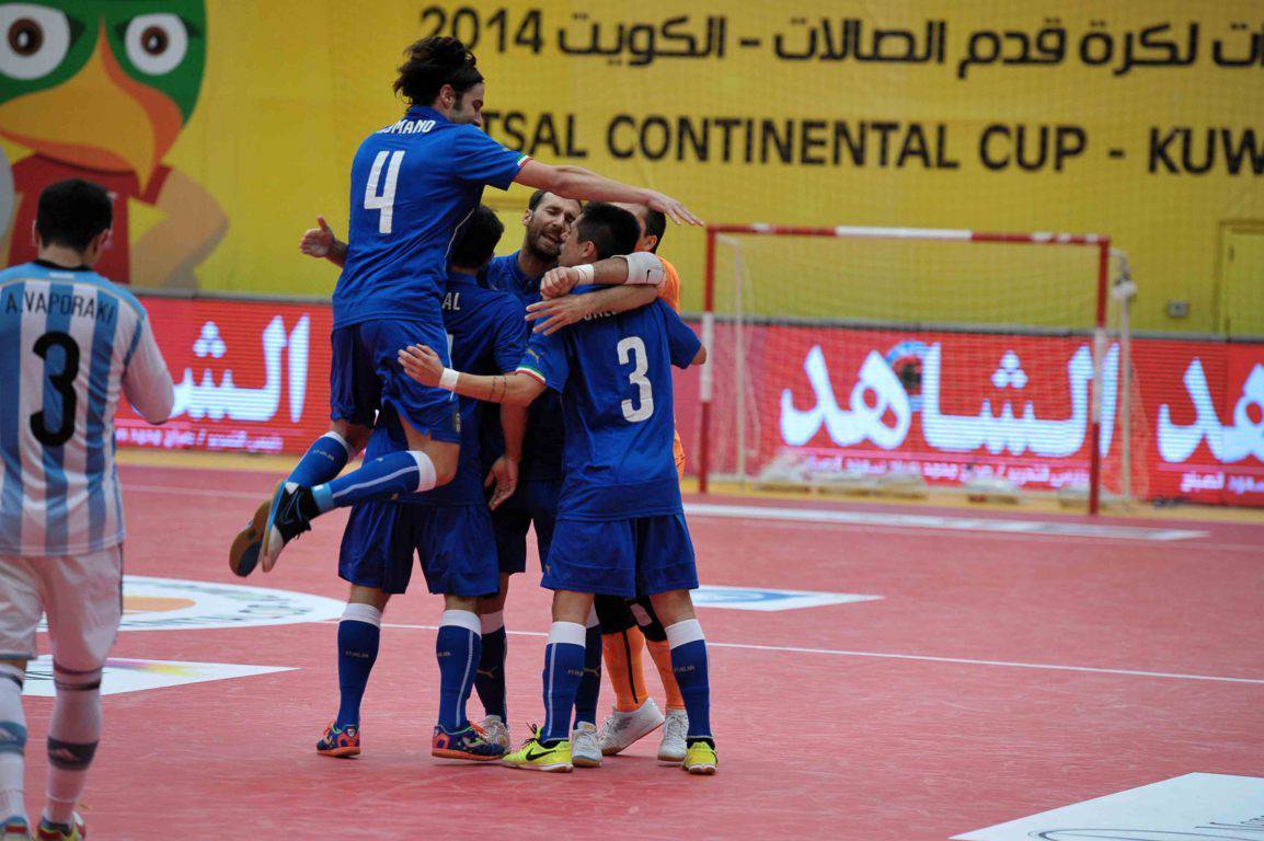 Terzo successo per la Nazionale in Futsal Continental Cup, battuta anche l'Argentina