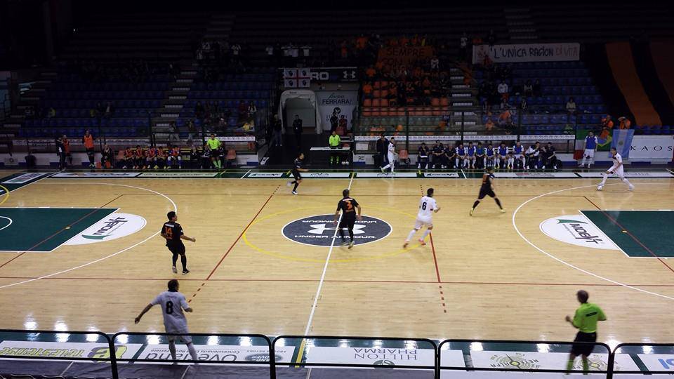 L'Asti espugna il parquet del Kaos Futsal e per una notte (almeno) aggancia la vetta