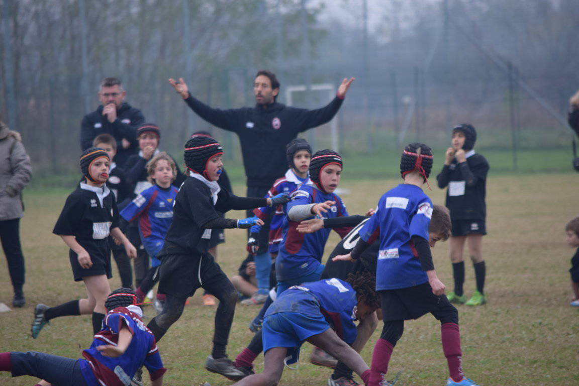 Lo Junior Rugby Asti assoluto protagonista del concentramento under 6, 8, 10 e 12 giocato in casa