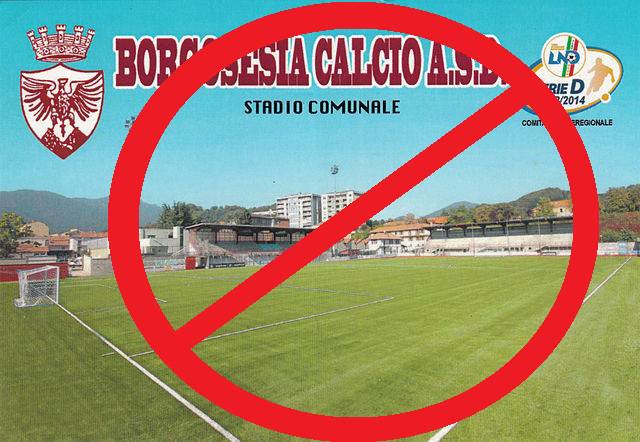 Per la partita dell'Asti a Borgosesia divieto di vendita dei biglietti d'ingresso ai residenti in provincia di Asti