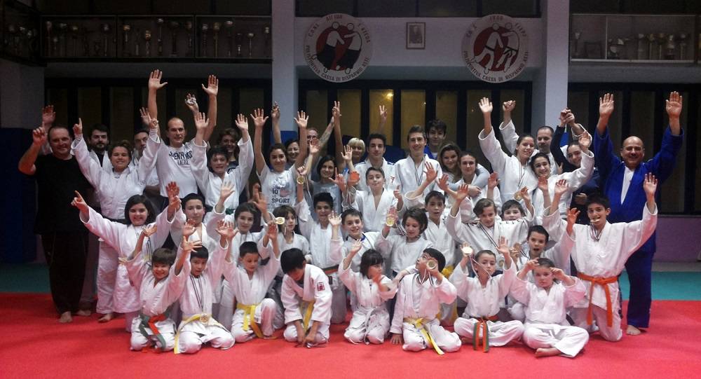 Con gli ottimi risultati al Torneo di Natale di Genova si chiude il 2014 della sezione Judo della Polisportiva Cr Asti