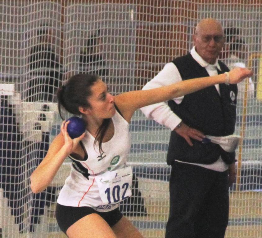 Elena Forlano si migliora ai Tricolori Indoor di Prove Multiple a Padova