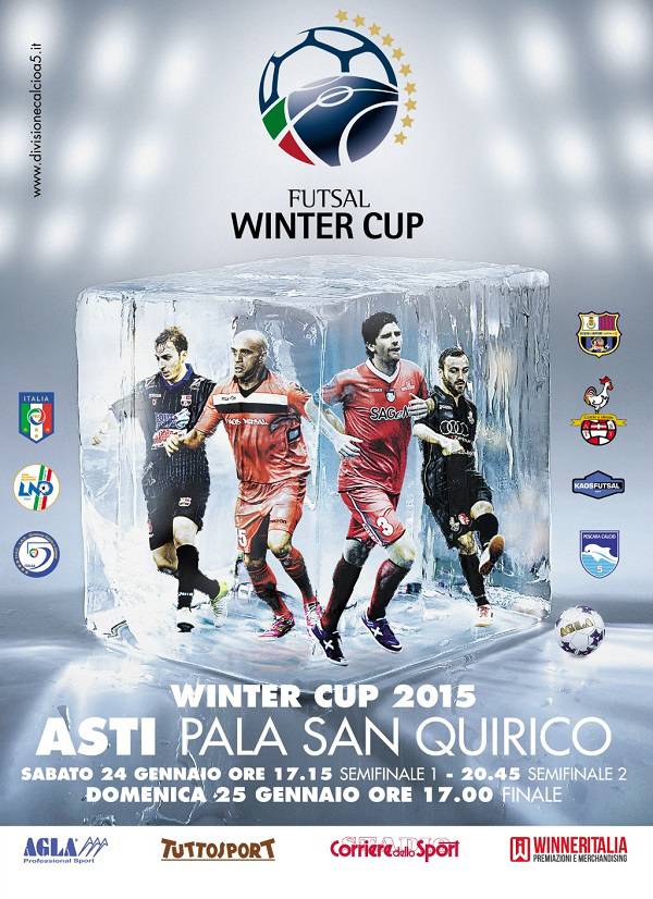L'Asti calcio a 5 resta sola in testa e ora si prepara a difendere ''in casa'' la Winter Cup