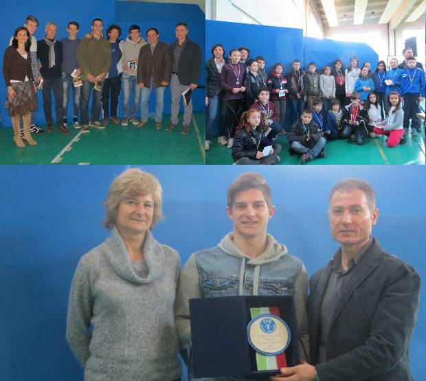 L'Atletica Castell'Alfero ha premiato i suoi campioni e la ''Promessa Azzurra'' Simone Lizzi