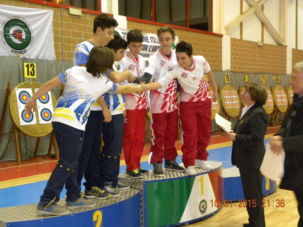 Ottimi risultati per gli atleti Astarco ai Campionati Regionali indoor di Tiro con l'arco