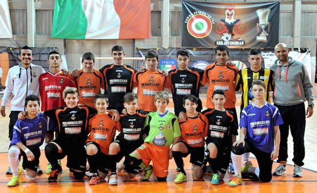 Buona ripartenza per i Giovanissimi dell’Asti calcio a 5, quattro giovani orange al Futsal Camp