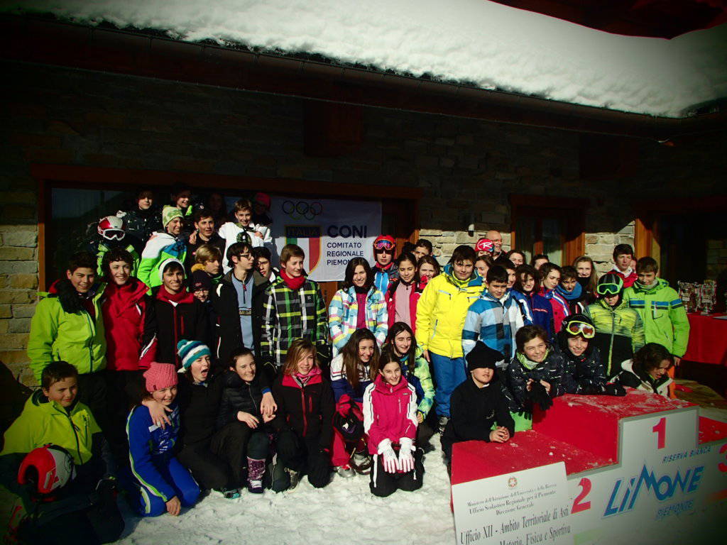 La Scuola Brofferio di Asti asso pigliatutto ai GSS provinciali di Sci Alpino e SnowBoard (Foto)